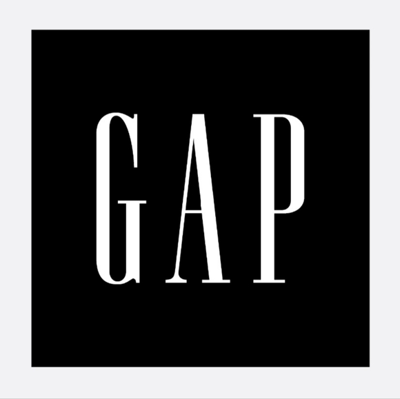 GAP Mid-Calf Leather Biker Boot in Black